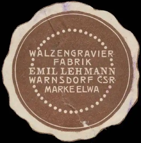 Walzengravierfabrik Emil Lehmann