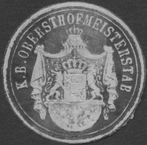 K.Bayer. Obersthofmeisterstab