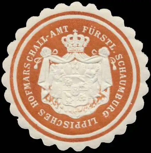 FÃ¼rstl. Schaumburg Lippisches Hofmarschall-Amt