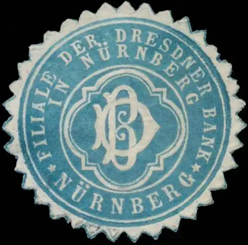 Filiale der Dresdner Bank in NÃ¼rnberg