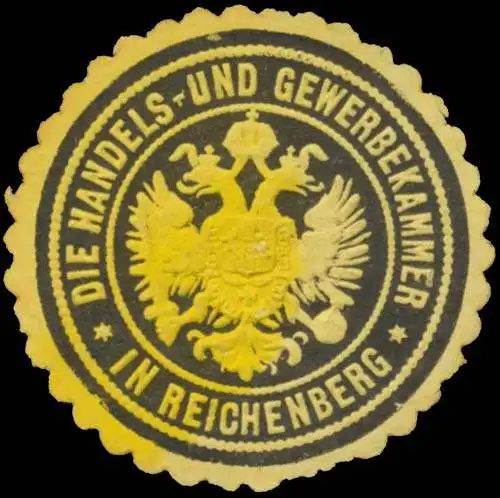 Die Handel- und Gewerbekammer in Reichenberg/Böhmen