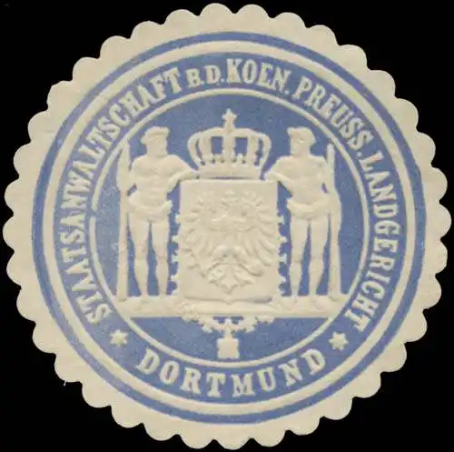 Staatsanwaltschaft b.d. K.Pr. Landgericht Dortmund