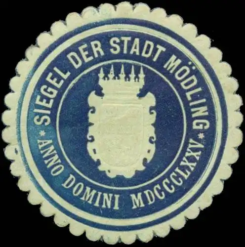 Siegel der Stadt MÃ¶dling