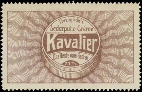 VorzÃ¼glichste Lederputz-Creme Kavalier