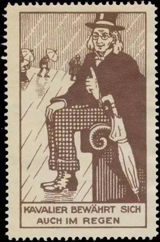 Kavalier bewÃ¤hrt sich auch im Regen