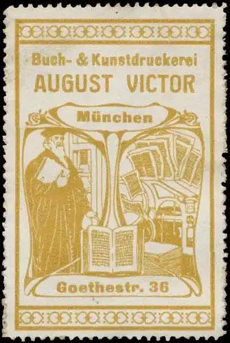 Buchdruckerei August Victor
