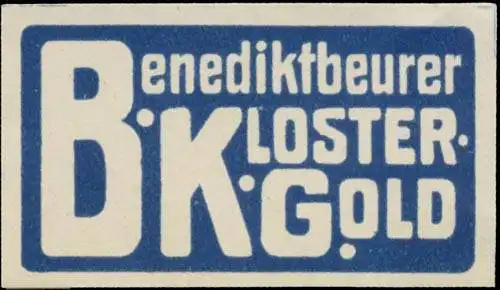 Benediktbeurer Klostergold