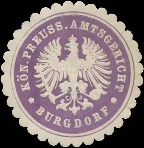 K.Pr. Amtsgericht Burgdorf