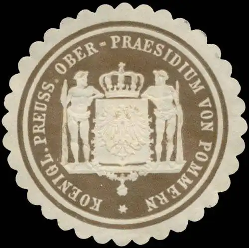 K.Pr. OberprÃ¤sidium von Pommern