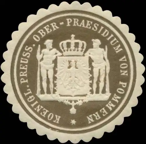 K.Pr. OberprÃ¤sidium von Pommern
