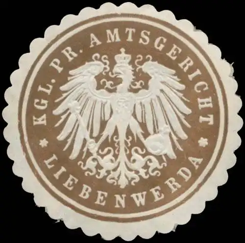 K.Pr. Amtsgericht Liebenwerda