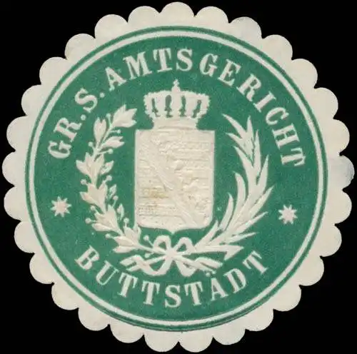 Gr. S. Amtsgericht ButtstÃ¤dt
