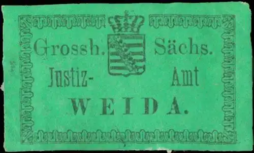Gr. S. Justizamt Weida