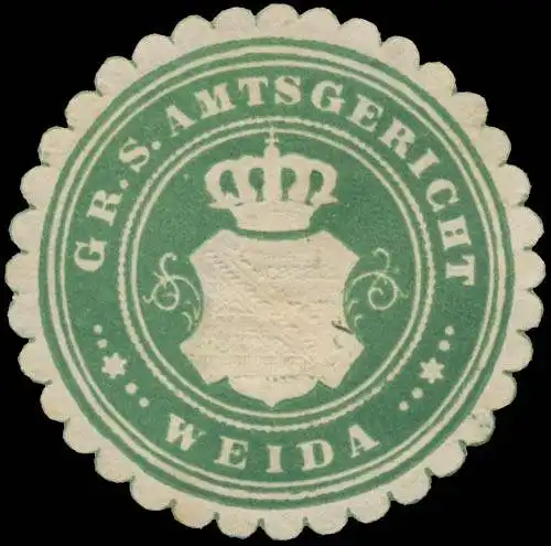 Gr. S. Amtsgericht Weida