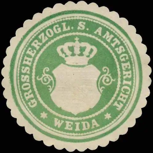 Gr. S. Amtsgericht Weida