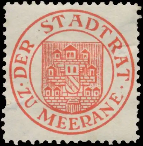 Der Stadtrat zu Meerane