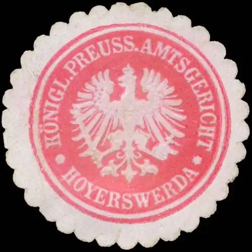 K.Pr. Amtsgericht Hoyerswerda