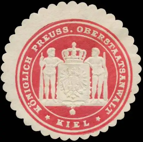 K.Pr. Oberstaatsanwalt Kiel