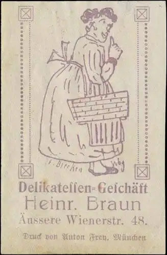 Delikatessen-GeschÃ¤ft Heinrich Braun