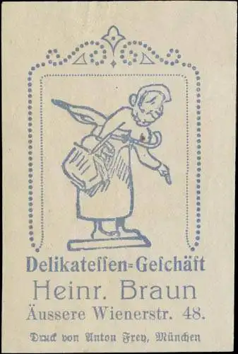 Delikatessen-GeschÃ¤ft Heinrich Braun