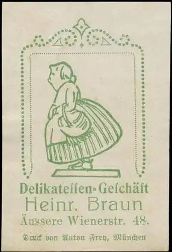 Delikatessen-GeschÃ¤ft Heinrich Braun
