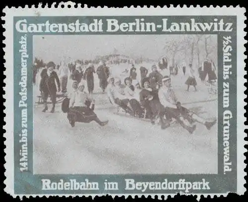 Rodelbahn im Beyendorffpark