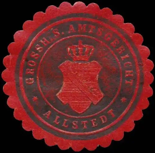 Gr. S. Amtsgericht Allstedt