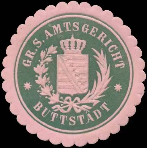 Gr. S. Amtsgericht ButtstÃ¤dt