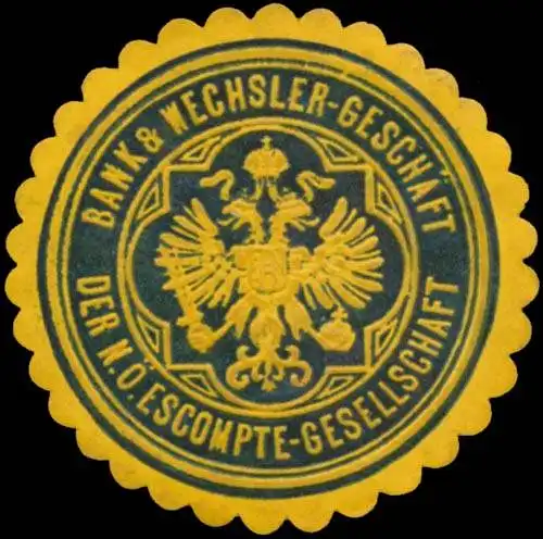 Bank & Wechsler-GeschÃ¤ft der Nieder Ãsterreichischen Escompte-Gesellschaft