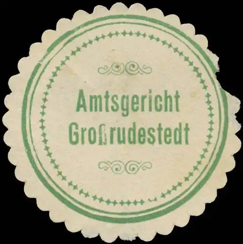 Amtsgericht GroÃrudestedt