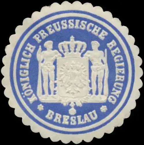 K.Pr. Regierung Breslau