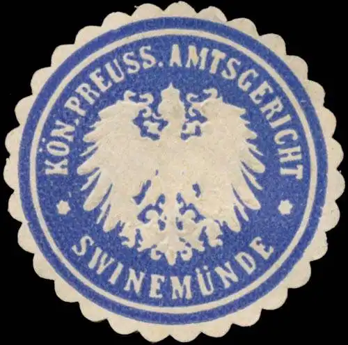 K.Pr. Amtsgericht SwinemÃ¼nde/Pommern