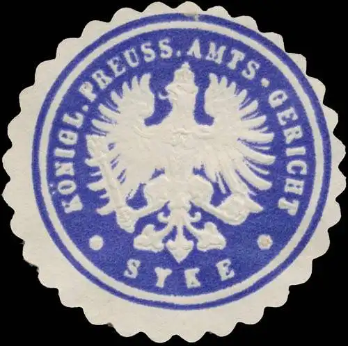K.Pr. Amtsgericht Syke