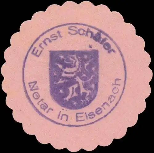 Ernst SchÃ¤fer Notar in Eisenach