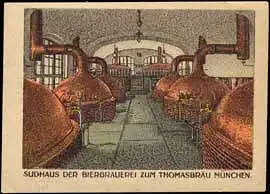 Sudhaus der Bier-Brauerei zum ThomasbrÃ¤u