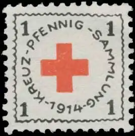 Rotes Kreuz Pfennig-Sammlung