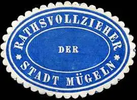 Rathsvollzieher der Stadt MÃ¼geln