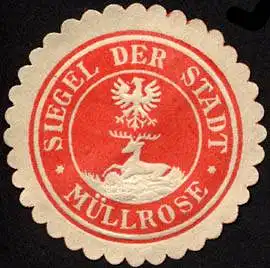 Siegel der Stadt - MÃ¼llrose