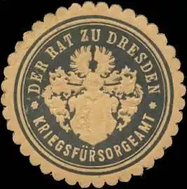 Der Rat zu Dresden KriegsfÃ¼rsorgeamt