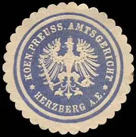 K.Pr. Amtsgericht - Herzberg an der Elster