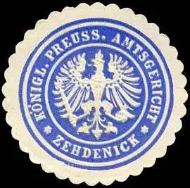 KÃ¶niglich Preussisches Amtsgericht - Zehdenick
