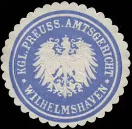 K.Pr. Amtsgericht Wilhelmshaven