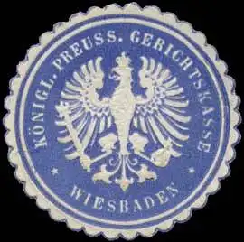 Königl. Preuss. Gerichtskasse Wiesbaden