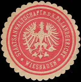 Staatsanwalschaft bei dem KÃ¶niglich Preussischem Landgericht - Wiesbaden