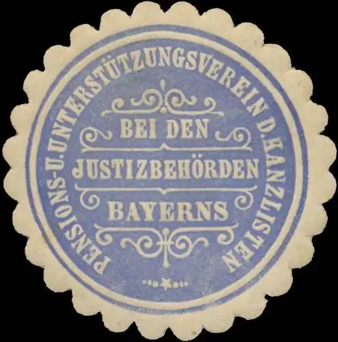 Pensions- und Unterstützungsverein der Kanzlisten bie den Justizbehörden Bayerns