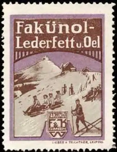 Fakünol-Lederfett für Ski-Sport