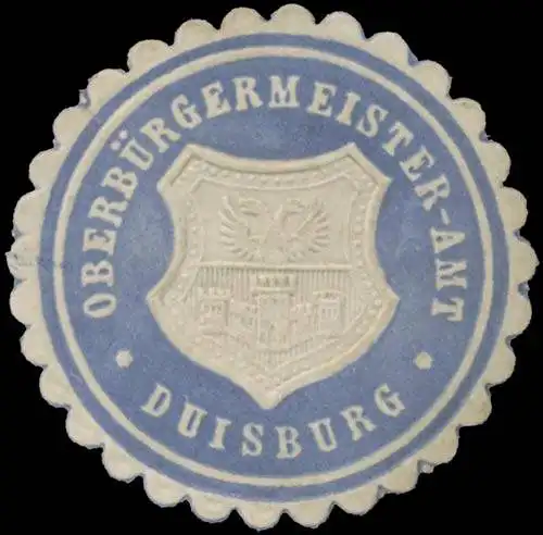 OberbÃ¼rgermeister-Amt Duisburg