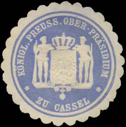 K.Pr. Ober-PrÃ¤sidium zu Kassel