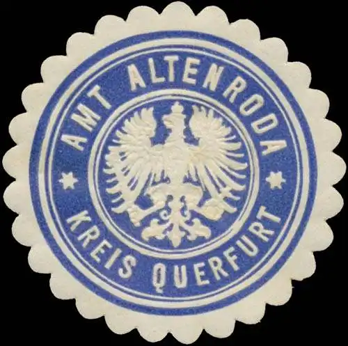 Amt Altenroda Kreis Querfurt