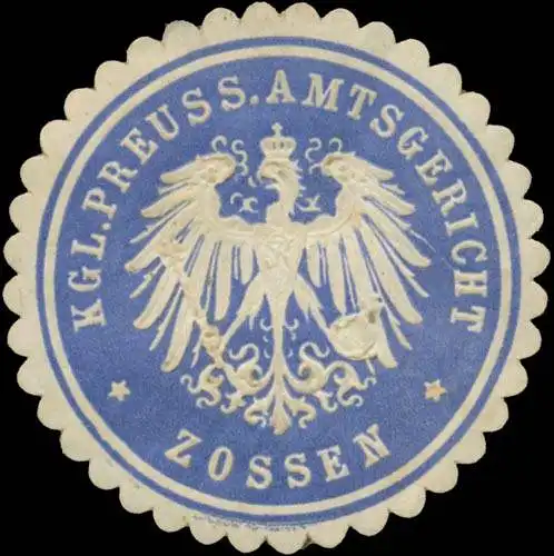 K.Pr. Amtsgericht Zossen